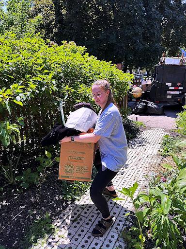 Lifting at garden path